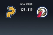步行者127-119鹈鹕，西亚卡姆27+6+5，锡安12中10轰27+6+7